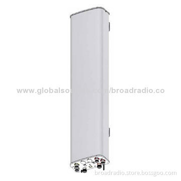 1,710-2,690MHz Dual-slant Twin Beam Manual Tilt Base Station Panel Antenna, 19dBi Gain